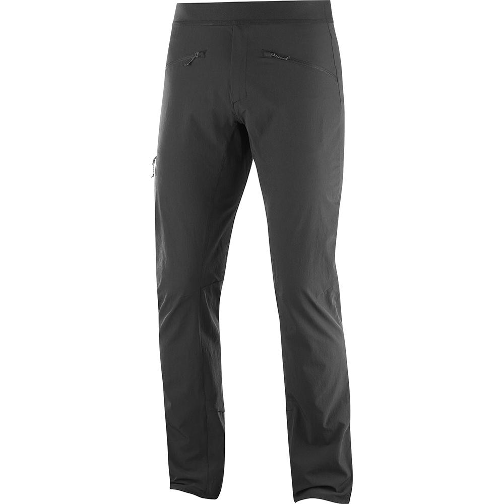 Pantalons Salomon Homme Noir - Salomon WAYFARER ALPINE M - France (0352-LOZXG)